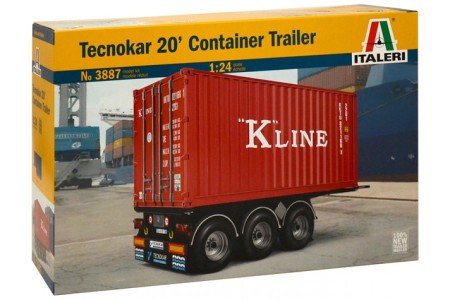 Tecnokar 20' Container Trailer, Italeri 1:24