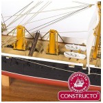 Corabie din lemn H.M.S. Warrior Constructo - 73,5 cm lungime