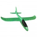 Avion planor verde din spuma flexibila 47x49 cm 
