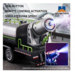 Huina 1316 - Camion cu tun, efect de ceata 1:18