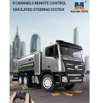 Huina 1316 - Camion cu tun, efect de ceata 1:18