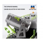 Huina 1316 - Camion cu tun, efect de ceata 1:18
