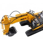 Excavator radiocomandat cu cupa metalica "Die-Cast", 1:14 Huina 1535