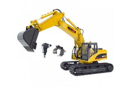 Excavator Radiocomandat 3:1 "Die-Cast" 1:14 Huina 1535-1