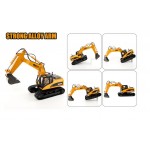 Excavator radiocomandat cu cupa metalica "Die-Cast", 1:14 Huina 1535