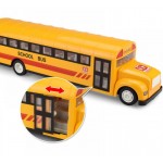 Autobuz scolar cu radiocomanda, 33cm lungime
