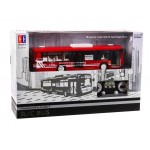 Autobuz rosu cu radiocomanda, 32cm lungime E635-003
