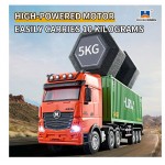 Huina 1317 - Camion cu container radiocomandat 1:18, 58 cm lungime