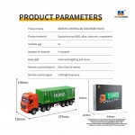 Huina 1317 - Camion cu container radiocomandat 1:18, 58 cm lungime