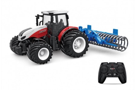  Huina (H-Toys): agricultural tractor with compactor 1:24 2.4ghz rtr