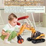 Grab Loader - Excavator Radiocomandat "Die-Cast" 1:14 2,4 gHz