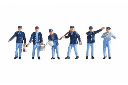 Figurine HO Engine Driver Steam Locomotive, Epoch 3 Noch