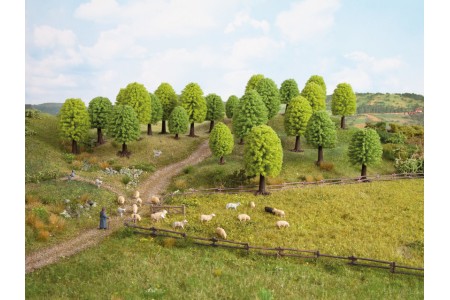 Set Pomi 5-9cm, 25 bucati Noch HO, TT