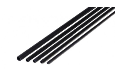 Teava rotunda carbon 2mm / 1mm