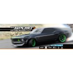 Automodel RC HPI RS4 Sport 3 1969 Ford Mustang RTR-X 1:10