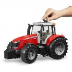 Tractor Massey Ferguson cu remorca basculanta BRUDER 02045 Tractor Massey Ferguson cu remorca basculanta BRUDER 02045