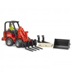 Incarcator compact Schaffer 2034 cu figurina si accesorii Bruder 02191