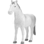 Cal Alb /Maro /Negru BRUDER 02306