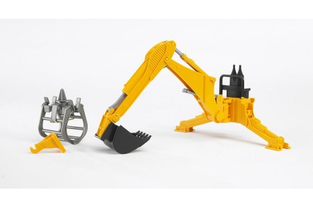 Brat hidraulic spate cu grafei si cupa BRUDER 02338 Brat hidraulic spate cu grafei si cupa BRUDER 02338