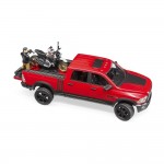 RAM 2500 Pickup si motocicleta cu figurina motociclist Bruder 02502 RAM 2500 Pickup si motocicleta cu figurina motociclist Bruder 02502