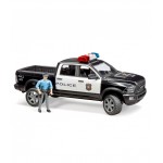 Masina de politie RAM 2500 Pickup cu figurina politist Bruder 02505