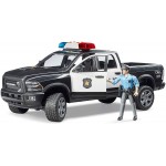 Masina de politie RAM 2500 Pickup cu figurina politist Bruder 02505