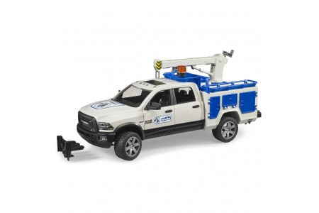 Autospeciala service mobil RAM 2500 cu macara, Bruder 02509 Autospeciala service mobil RAM 2500 cu macara, Bruder 02509