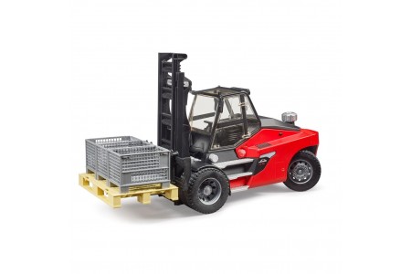 Stivuitor Linde HT160D cu accesorii, Bruder 02513