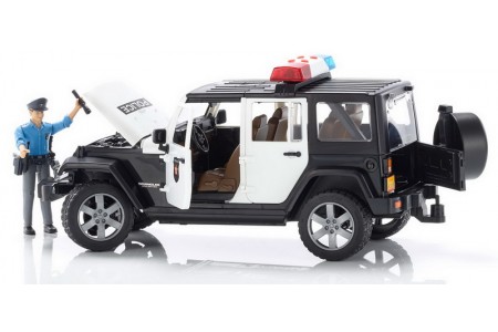 Masina de politie Jeep Wrangler Unlimited Rubicon, BRUDER 02526