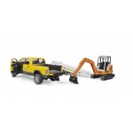 Masina RAM Rental Service cu Excavator, Bruder 02546