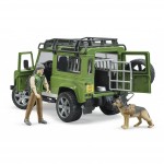 Masina Land Rover Defender cu padurar BRUDER 02587