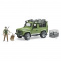 Masina Land Rover Defender cu padurar BRUDER 02587