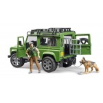 Masina Land Rover Defender cu padurar BRUDER 02587