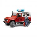 Masina de pompieri Land Rover Defender BRUDER