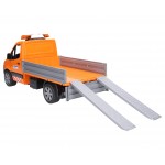 Mercedes Benz Sprinter basculabil cu girofar, sofer si accesorii, BRUDER 02677