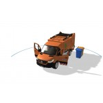 Masina de gunoi Mercedes-Benz Sprinter, Bruder 02682 