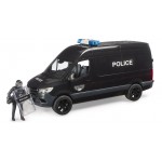 Mercedes Benz Sprinter de Politie cu figurina, Bruder 02685