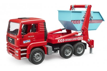 Masina de gunoi MAN TGA cu container, Bruder 02741