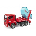 Masina de gunoi MAN TGA cu container, Bruder 02741