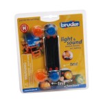 Set accesorii sunet si lumini, girofar universal Bruder 02801