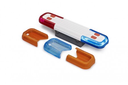 Set accesorii sunet si lumini, girofar pentru camioane Bruder 02803