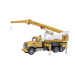 Camion MACK Granite cu macara BRUDER 02818