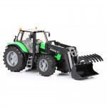 Tractor Deutz Agrotron X720 cu incarcator frontal Bruder 03081 Tractor Deutz Agrotron X720 cu incarcator frontal Bruder 03081