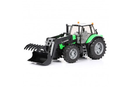 Tractor Deutz Agrotron X720 cu incarcator frontal Bruder 03081 Tractor Deutz Agrotron X720 cu incarcator frontal Bruder 03081