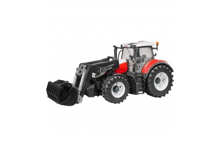Tractor Steyr 6300 Terrus CVT cu incarcator frontal, Bruder 03181 Tractor Steyr 6300 Terrus CVT cu incarcator frontal, Bruder 03181