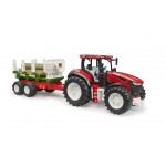 Tractor ROADMAX cu remorca, Bruder 03453