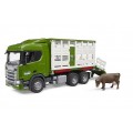 Camion SCANIA Super 560R transport bovine, BRUDER 03548