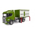 Camion SCANIA Super 560R transport bovine, BRUDER 03548
