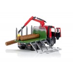 Camion Mercedes Benz Arocs forestier cu macara , BRUDER 03669