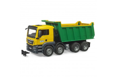 Camion MAN TGS cu bena basculanta, Bruder 03766 